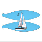 Mini Ballon De Basket Illustration de voilier (Panneaux)