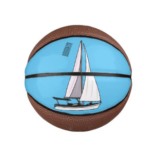Mini Ballon De Basket Illustration de voilier