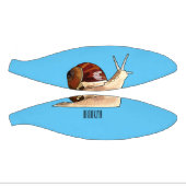 Mini Ballon De Basket Illustration d'escargot (Panneaux)