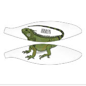 Mini Ballon De Basket Illustration d'Iguana (Panneaux)