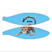 Mini Ballon De Basket Illustration d'ocelot mignon (Panneaux)