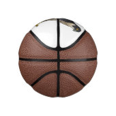 Mini Ballon De Basket Illustration d'oiseau de faucon pèlerin (Droite)