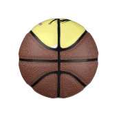 Mini Ballon De Basket Illustration d'oiseau de grue bleue (Droite)