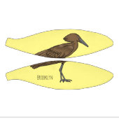 Mini Ballon De Basket Illustration d'oiseau Hamerkop (Panneaux)