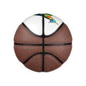 Mini Ballon De Basket Illustration d'oiseau monal himalayen (Droite)