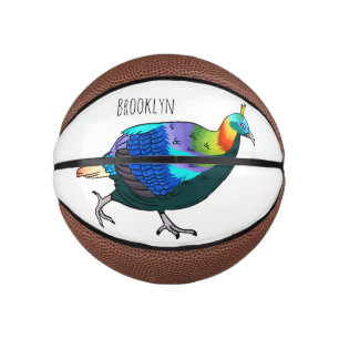 Mini Ballon De Basket Illustration d'oiseau monal himalayen