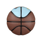 Mini Ballon De Basket Illustration drôle de morse joyeux (Droite)