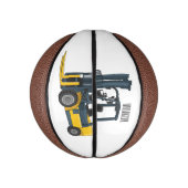 Mini Ballon De Basket Illustration du chariot élévateur (Vertical)