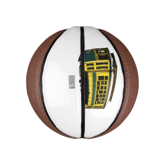 Mini Ballon De Basket Illustration du chariot Mata (Vertical)