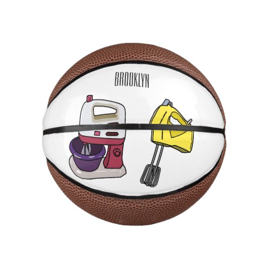 Mini Ballon De Basket Illustration du mixer (Devant)