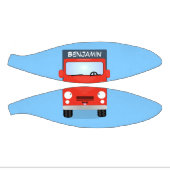 Mini Ballon De Basket Illustration d'un camion kawaii rouge mou (Panneaux)