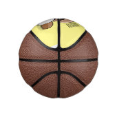 Mini Ballon De Basket Illustration d'un champignon (Droite)
