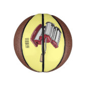 Mini Ballon De Basket Illustration d'un fabricant de pâtes alimentaires (Vertical)