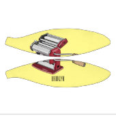 Mini Ballon De Basket Illustration d'un fabricant de pâtes alimentaires (Panneaux)