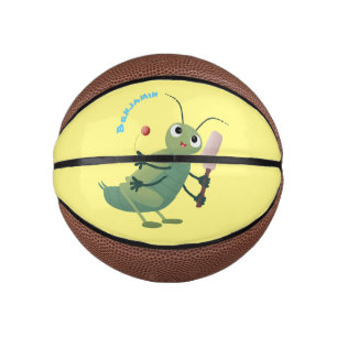 Mini Ballon De Basket Illustration d'un insecte du cricket vert mou