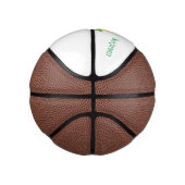 Mini Ballon De Basket Illustration d'une caricature de maïs joyeux (Droite)