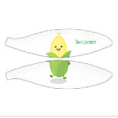 Mini Ballon De Basket Illustration d'une caricature de maïs joyeux (Panneaux)