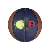 Mini Ballon De Basket Illustration d'une luciole à éclair mignon (Vertical)