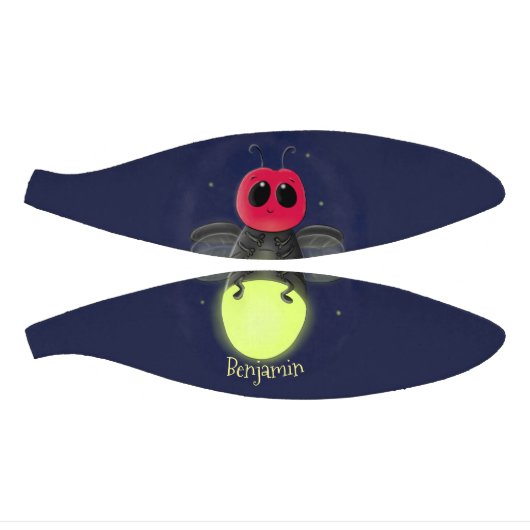 Mini Ballon De Basket Illustration d'une luciole à éclair mignon (Panneaux)