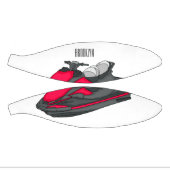 Mini Ballon De Basket Illustration Jet ski (Panneaux)