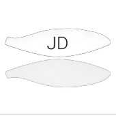 Mini Ballon De Basket Initiales de basket personnalisées (Panneaux)