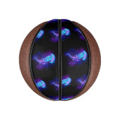 Mini Ballon De Basket Jellyfish éclatante couleur (Vertical)