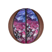 Mini Ballon De Basket Juste amusant, rose (Vertical)