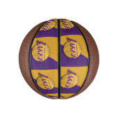 Mini ballon de basket Lakers (Vertical)
