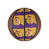 Mini ballon de basket Lakers (Vertical)