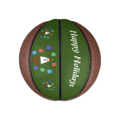 Mini Ballon De Basket Le fantôme de Noël présente une drôle de coutume (Vertical)