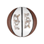 Mini Ballon De Basket Le guerrier (Vertical)