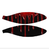 Mini Ballon De Basket Lecteurs de sang tombés Noir (Panneaux)