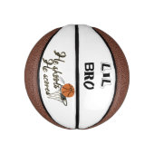 Mini Ballon De Basket Lil Bro - Mini basket-ball sur mesure (Vertical)