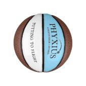Mini Ballon De Basket Logo Phyxius (Vertical)