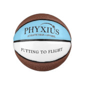 Mini Ballon De Basket Logo Phyxius (Devant)