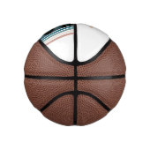 Mini Ballon De Basket Meilleur papa jamais Nous t'aimons (Droite)