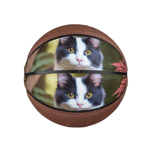 Mini Ballon De Basket Milly Le Chat Ragdoll, Mini Basket (Devant)