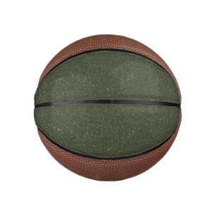 Mini Ballon De Basket Mini-basket-ball Moss Green Noise personnalisé