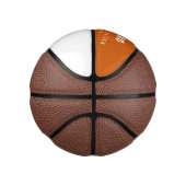 Mini Ballon De Basket Mini Orange Custom basket-ball nom de l'équipe Num (Droite)