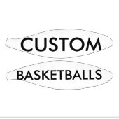 Mini Ballon De Basket Modèle blanc de mini-basket personnalisé (Panneaux)