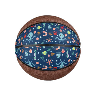Mini Ballon De Basket Monde marin