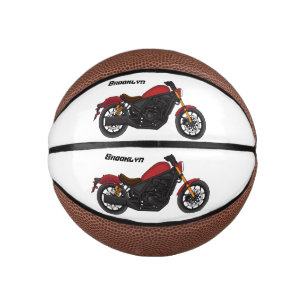 Mini Ballon De Basket moto de style croiseur cool