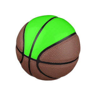 Mini Ballon De Basket Neon Green Mini Basket
