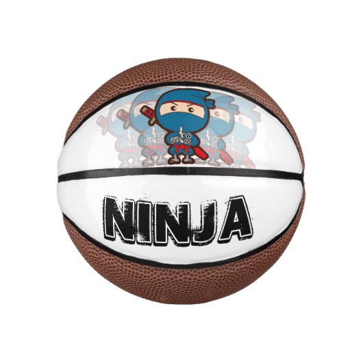 Mini Ballon De Basket Ninja Boy (Devant)