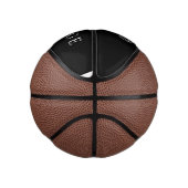 Mini Ballon De Basket Nom et couleur personnalisés (Droite)