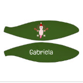 Mini Ballon De Basket Nom personnalisé de l'axe de Noël (Panneaux)