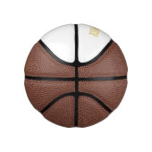 Mini Ballon De Basket Numéro de nom du joueur du club d'équipe monograph (Droite)