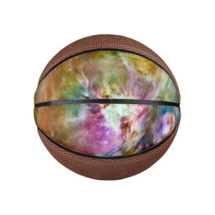 Mini Ballon De Basket Orion décoratif Nebula Galaxy Photo spatiale