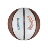 MINI BALLON DE BASKET PAPA AIME LE BACON (Vertical)