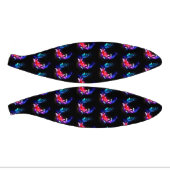 Mini Ballon De Basket Papillons de nuit Neon brillants sur arrière - pla (Panneaux)